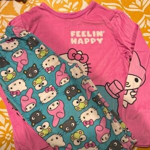 Girls Hello Kitty Pajamas Size M